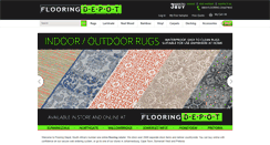 Desktop Screenshot of flooringdepot.co.za